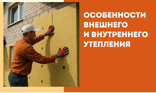 Какие особенности внешнего и внутреннего утепления в Апатитах