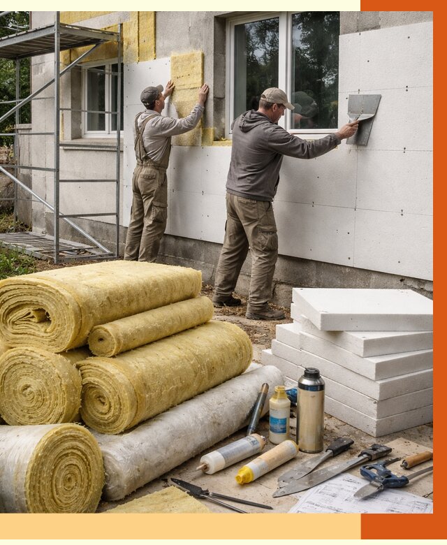 Утепление домов в Апатитах под ключ от 4356 руб/м2 | Профессионально — ТепломастерПтт