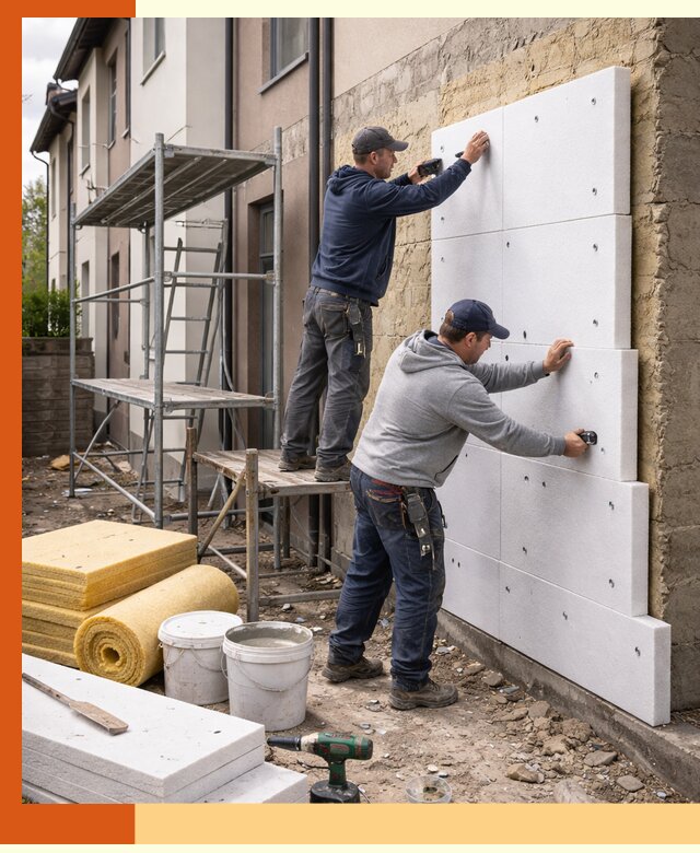 Утепление таунхауса с гарантией комфорта в Апатитах