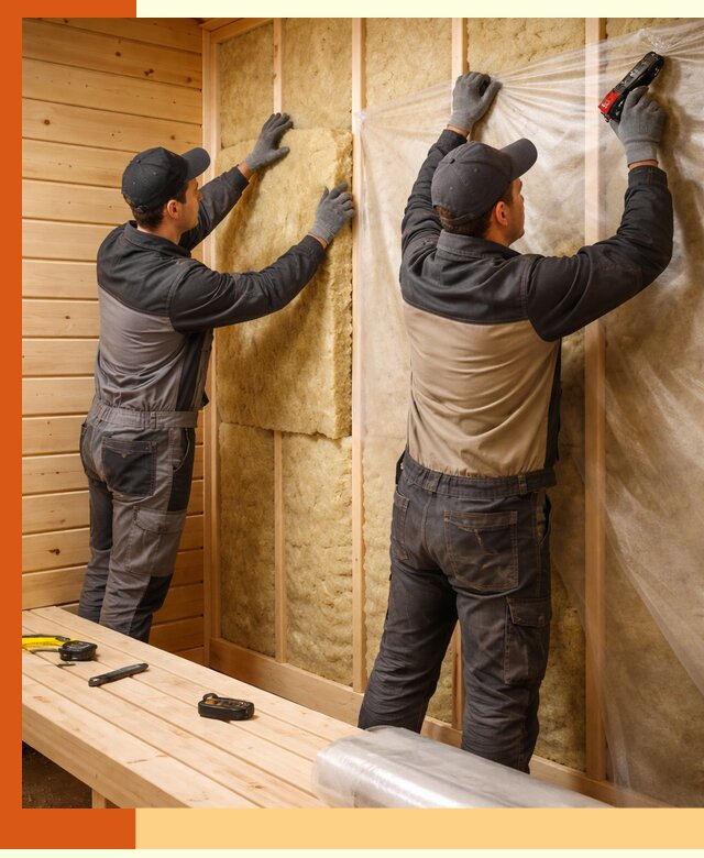 Профессиональное утепление сауны в Апатитах с гарантиями качества