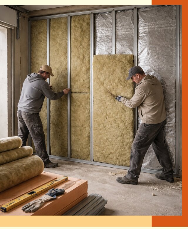 Утепление гаража изнутри в Апатитах от 7779 руб/м2 — работы и цена | ТепломастерПтт