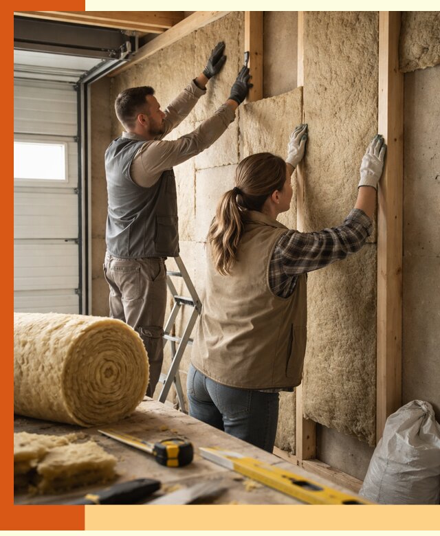 Утепление гаража изнутри в Апатитах: быстро и надежно