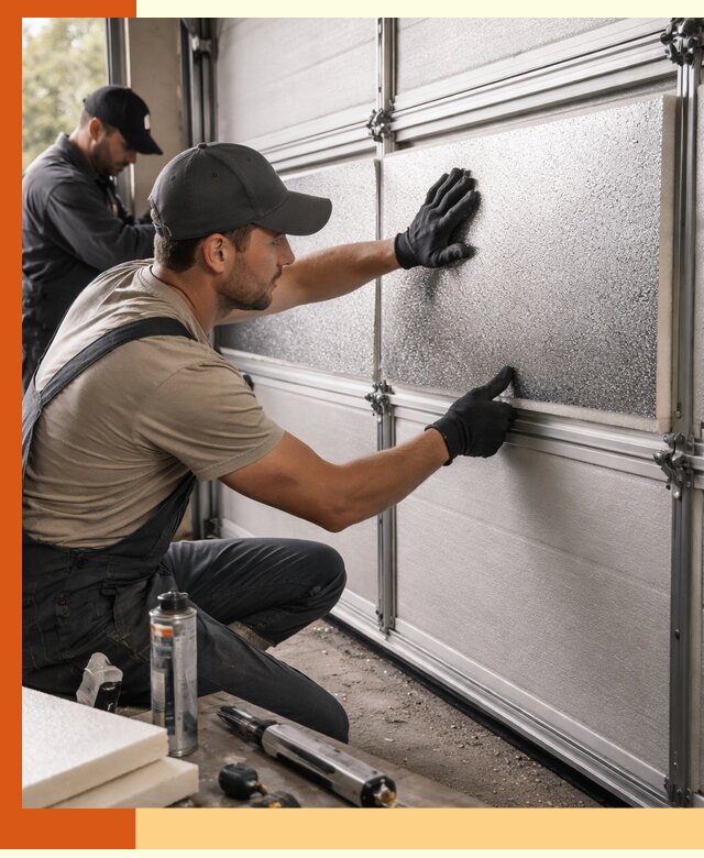 Утепление гаражных ворот в Апатитах качественно и надежно