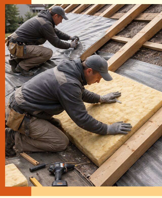 Профессиональное утепление крыши в Апатитах качественно и надежно