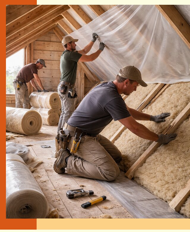 Утепление крыши изнутри в Апатитах: профессионально и надежно