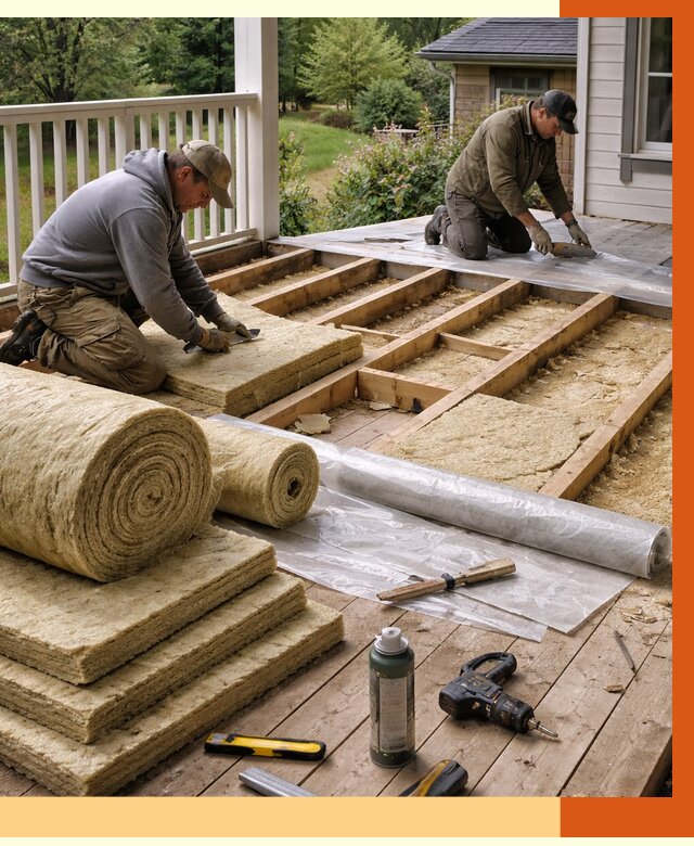 Утепление террасы в Апатитах от 4356 руб./м2 — утеплить террасу под ключ | ТепломастерПтт