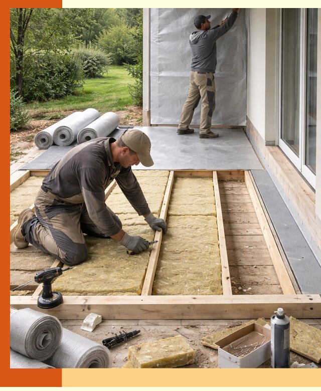 Утепление террасы в Апатитах — тепло и защита круглогодично