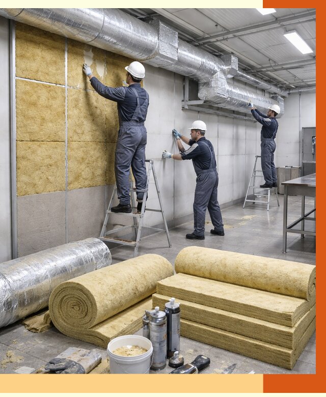 Утепление пищевого цеха в Апатитах от 12965 руб./м² — комплексно под ключ | ТепломастерПтт