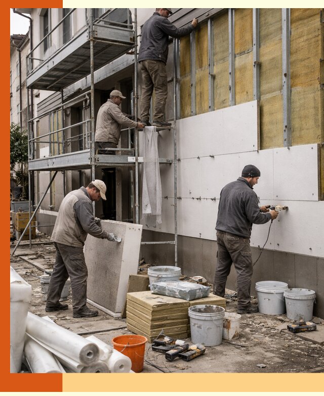 Утепление гостиницы под ключ в Апатитах с гарантией качества