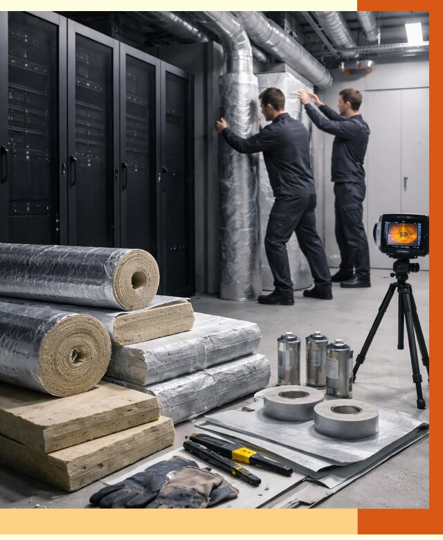 Утепление серверной в Апатитах от 8816 руб./м² — комплексно под ключ | ТепломастерПтт