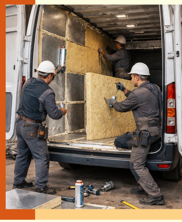 Утепление фургона-рефрижератора в Апатитах для сохранения температуры