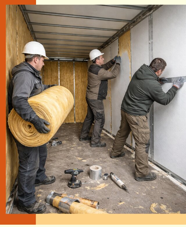 Утепление рефрижераторного контейнера в Апатитах профессионально и надежно