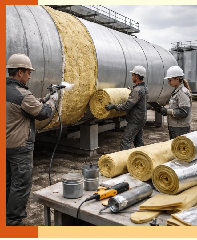 Утепление цистерны в Апатитах — утеплители и монтаж под ключ