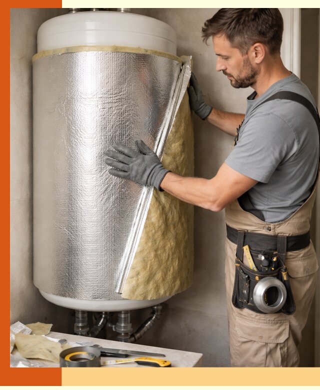 Утепление бойлера в Апатитах для снижения теплопотерь и экономии энергии