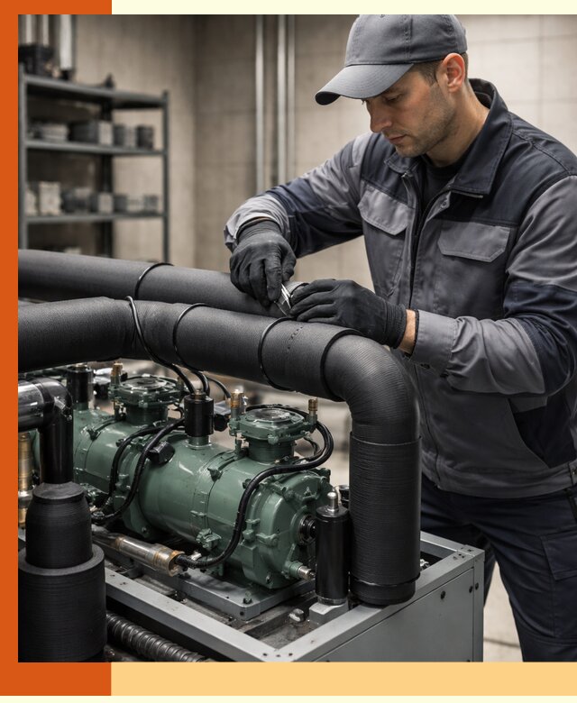 Утепление холодильного агрегата и теплоизоляция в Апатитах