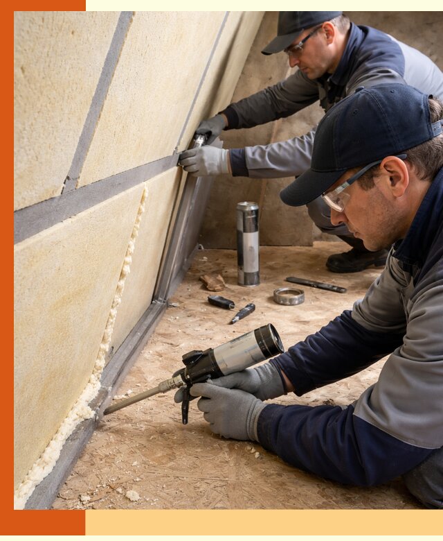 Герметизация стыков ППУ в Апатитах — надежное уплотнение швов