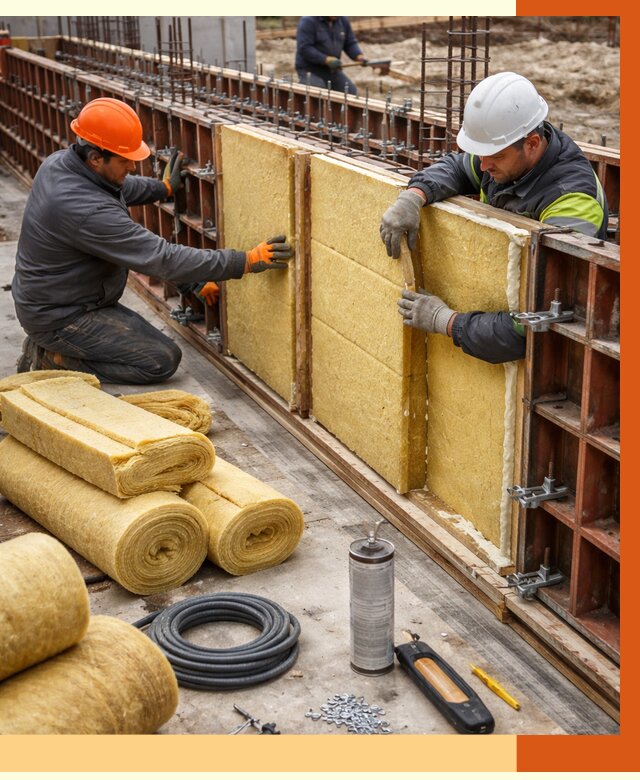 Теплоизоляция опалубки в Апатитах от 7468 руб. за м2 — услуги и монтаж | ТепломастерПтт