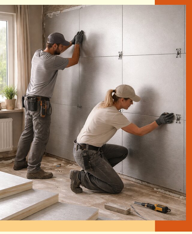 Утепление PIR панелями в Апатитах от 4356 руб. под ключ | ТепломастерПтт