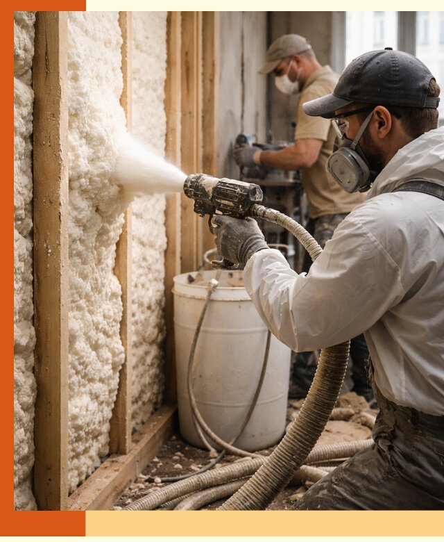 Утепление пеноизолом жилых и коммерческих объектов в Апатитах