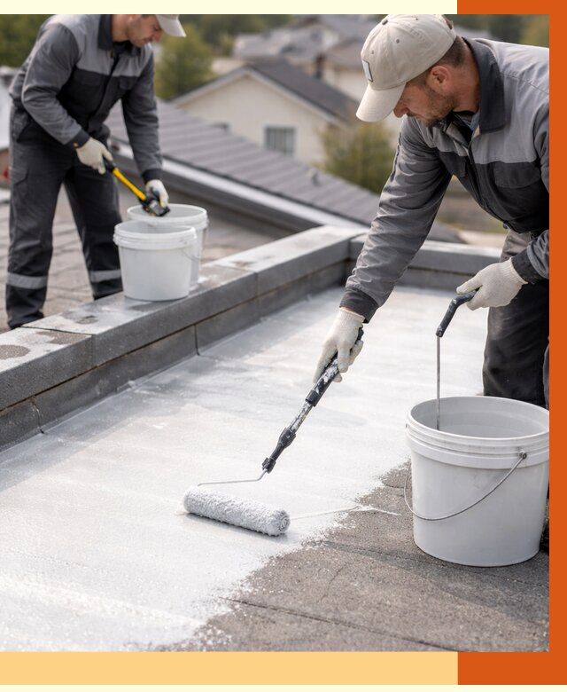 Утепление кровли жидкой теплоизоляцией в Апатитах от 2230 руб./м2 | ТепломастерПтт