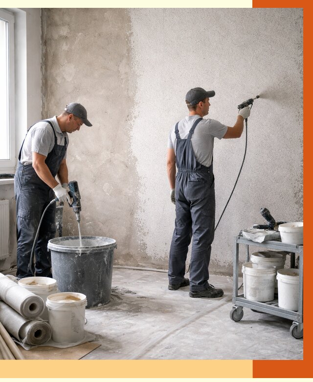 Утепление стен жидкой теплоизоляцией в Апатитах от 4356 руб/м² | ТепломастерПтт