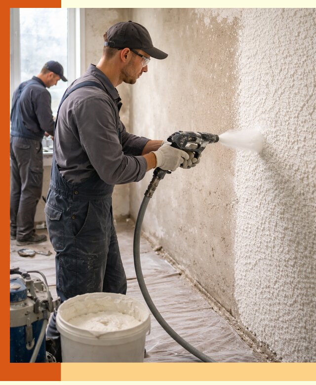 Утепление стен жидкой теплоизоляцией в Апатитах для квартир и домов