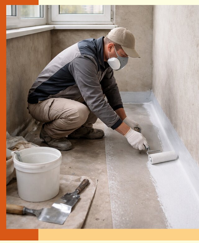 Утепление балкона жидкой теплоизоляцией в Апатитах