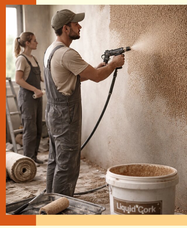 Утепление стен жидкой пробкой в Апатитах эффективное и долговечное