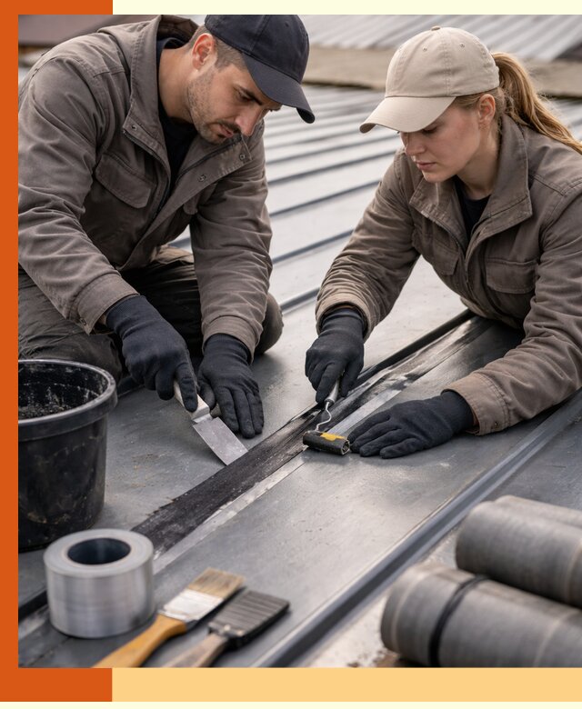 Гидроизоляция фальцевой кровли в Апатитах качественно и надежно