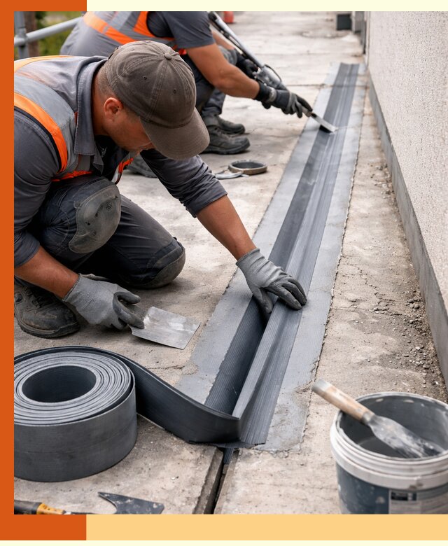 Гидроизоляция деформационного шва в Апатитах профессионально и надежно