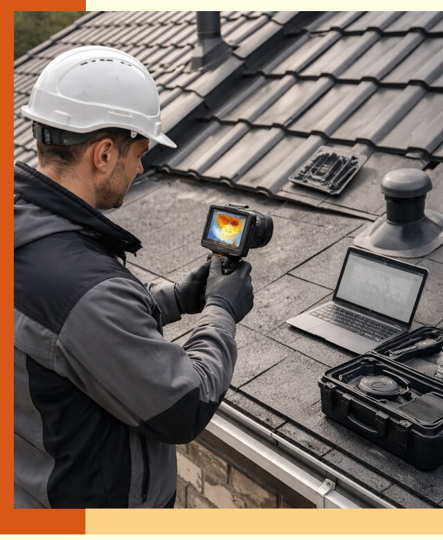 Тепловизионное обследование кровли в Апатитах для выявления дефектов