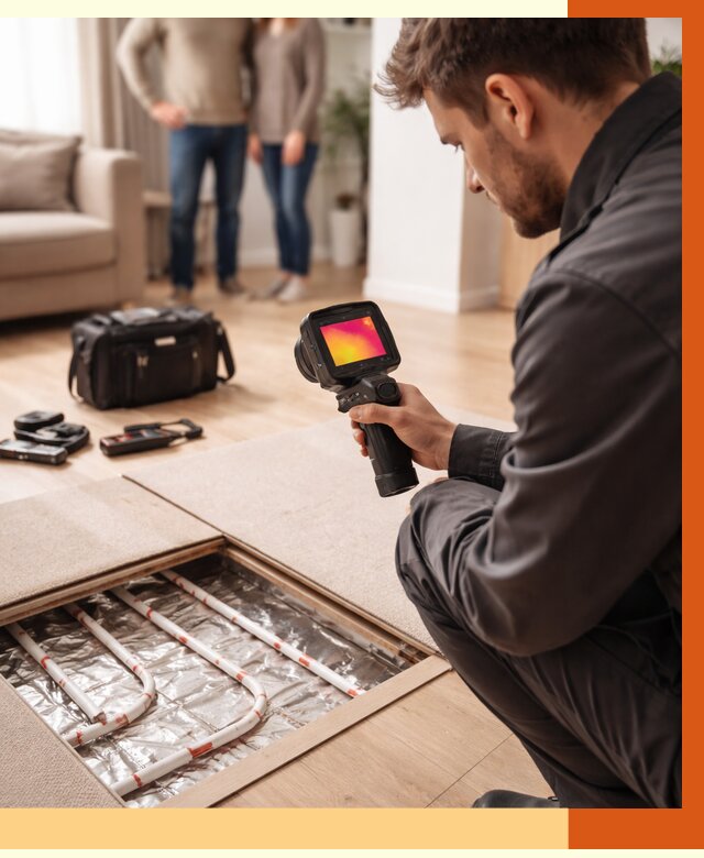 Тепловизионное обследование теплого пола в Апатитах от 4667 руб. — ТепломастерПтт