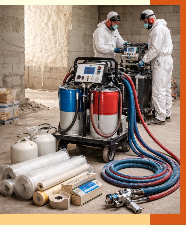 Аренда установки для напыления ППУ в Апатитах от 36302 руб. | ТепломастерПтт