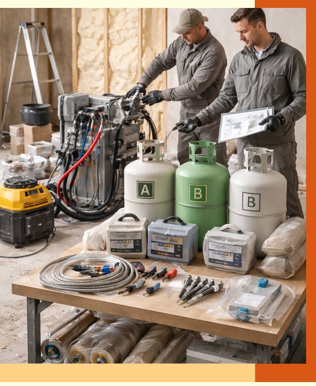 Продажа компонентов ППУ с консультацией в Апатитах от 4356 руб. | ТепломастерПтт