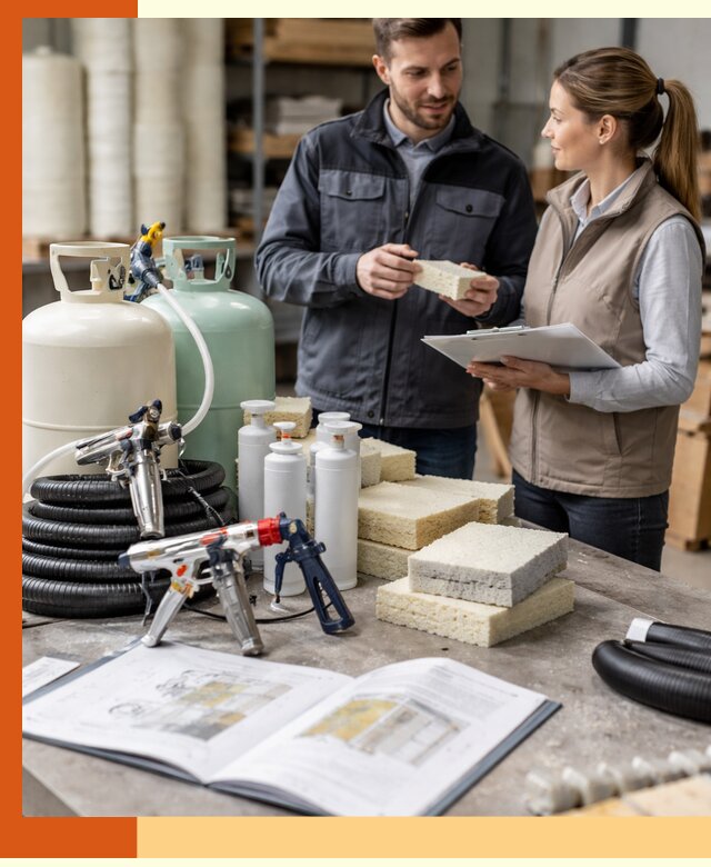 Продажа компонентов ППУ с профессиональной консультацией в Апатитах